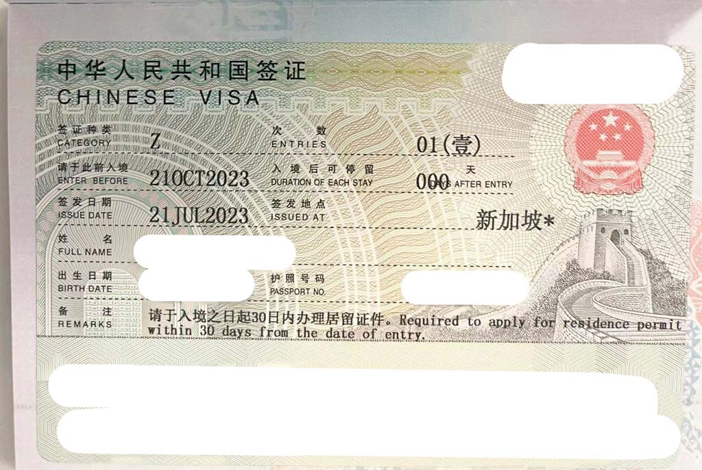z visa (work visa) , issued in year 2023 ,and also its just single entry